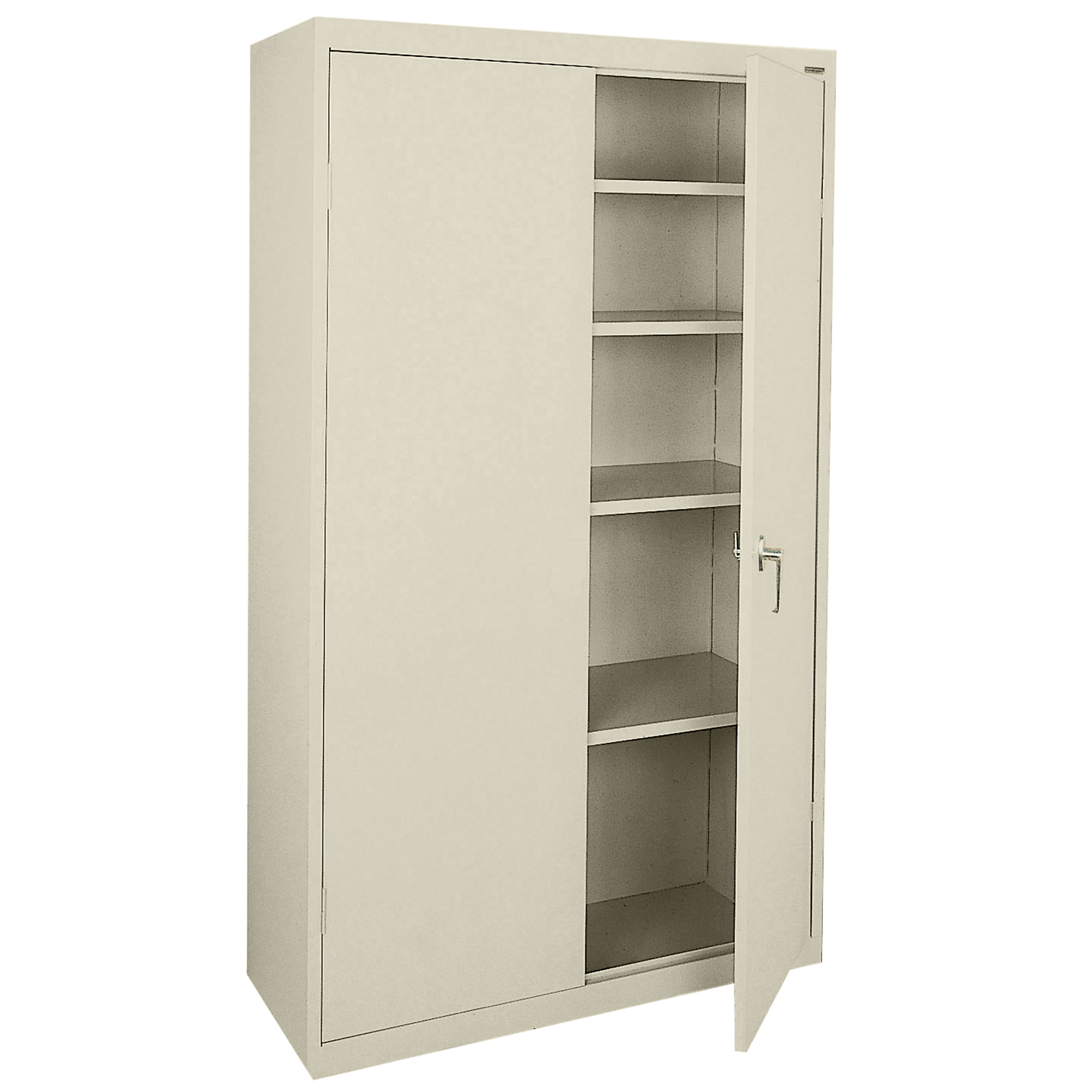 Sandusky Lee Value Line Cabinet - 36in. W x 72in. H, Steel, Putty, Lockable, Model# VF41361872-07